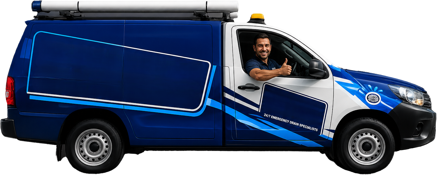 Newington Blocked Drains service van